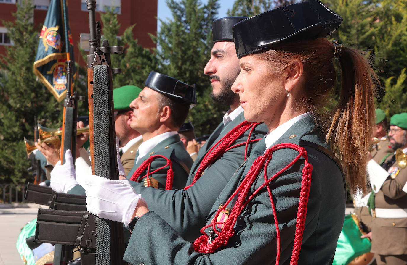 Fiesta de la Guardia Civil en Palencia