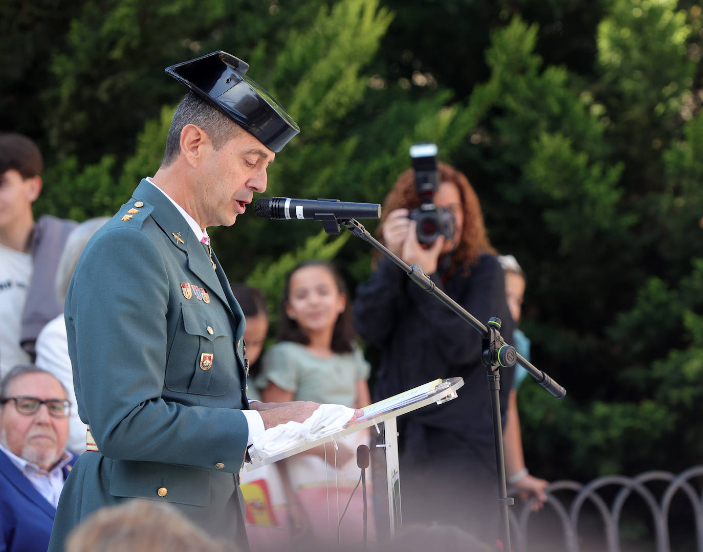Fiesta de la Guardia Civil en Palencia