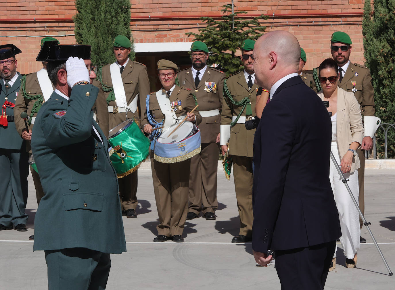 Fiesta de la Guardia Civil en Palencia