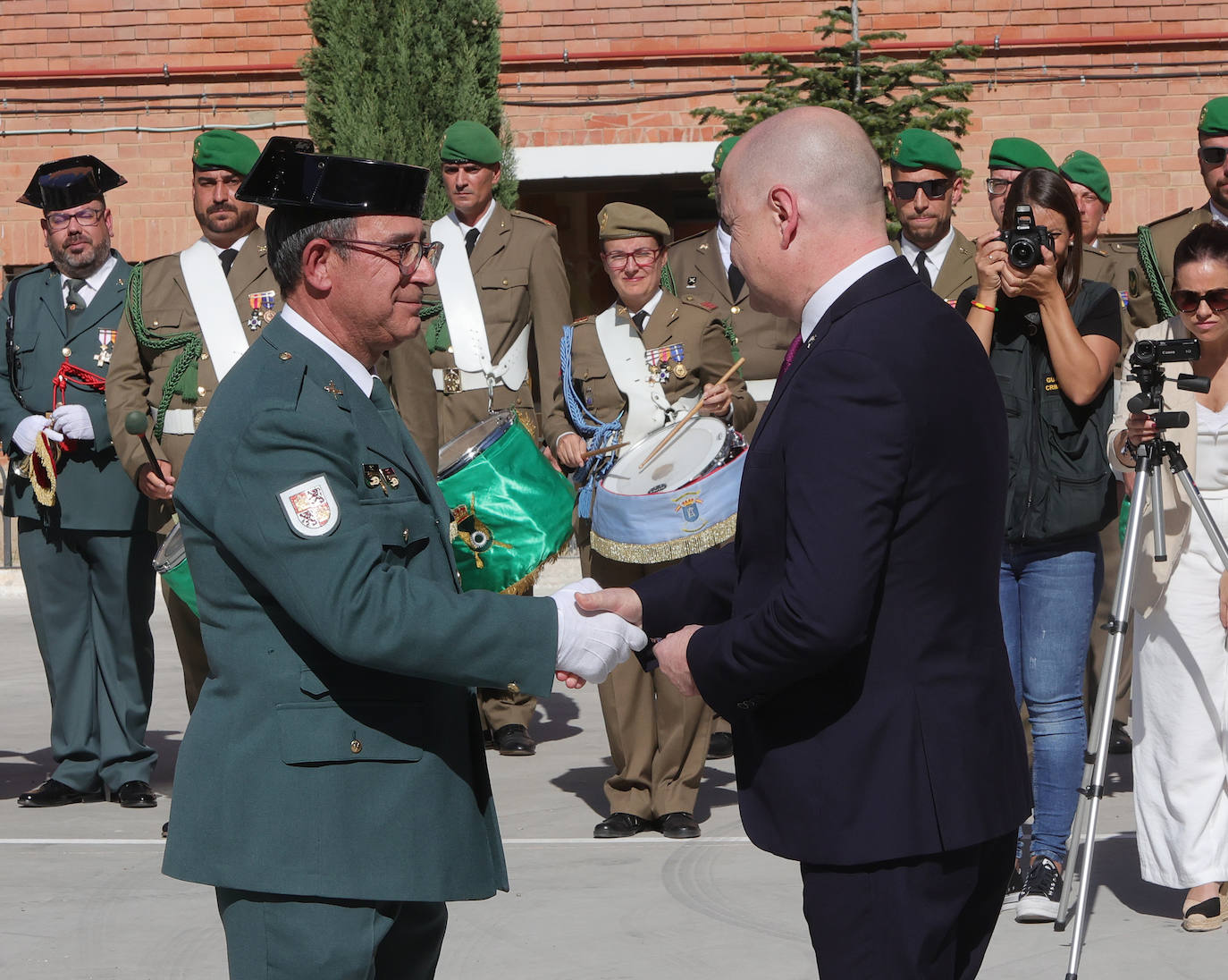 Fiesta de la Guardia Civil en Palencia