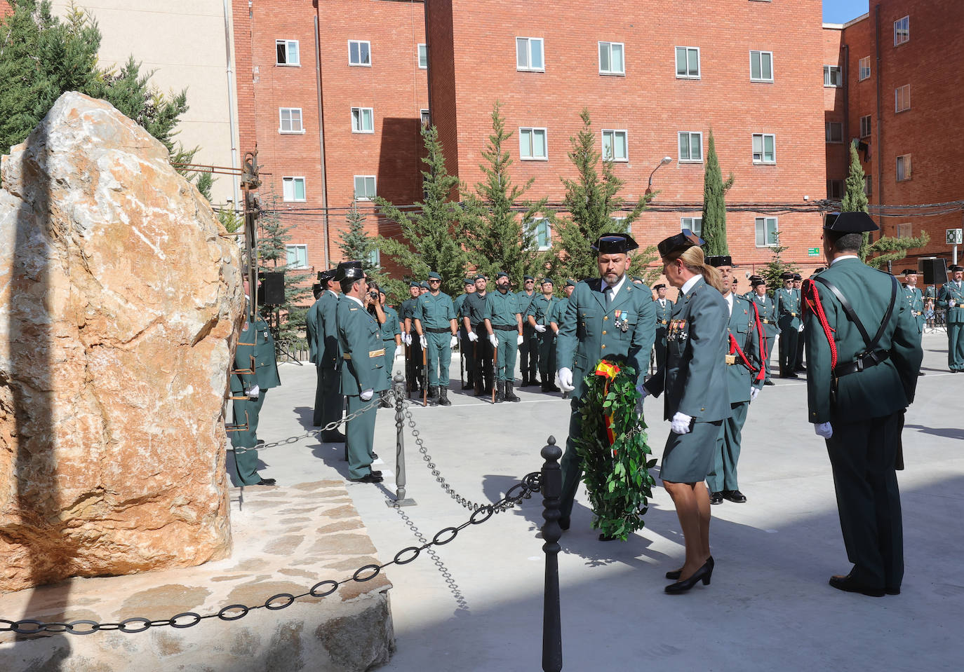 Fiesta de la Guardia Civil en Palencia