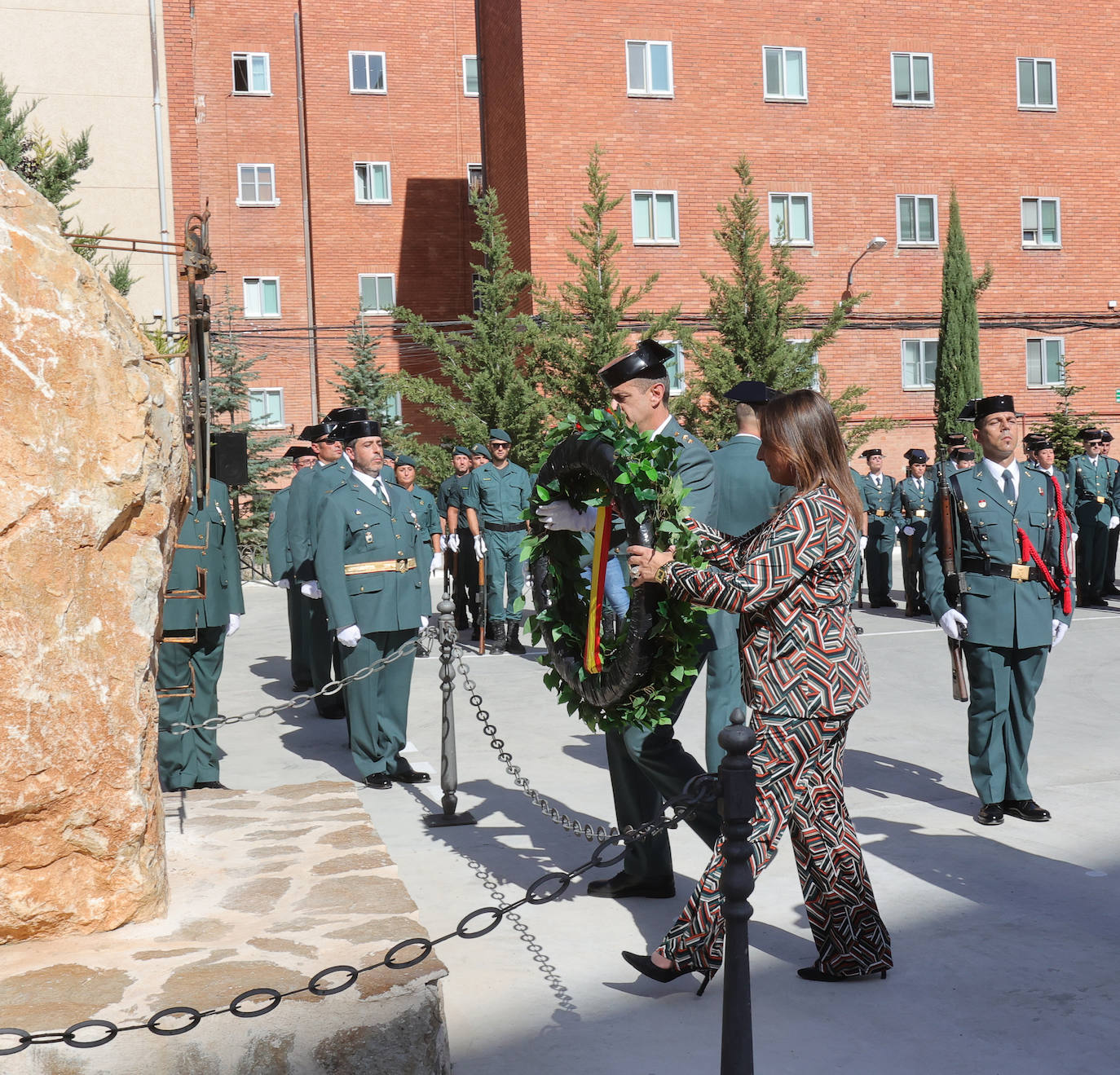 Fiesta de la Guardia Civil en Palencia