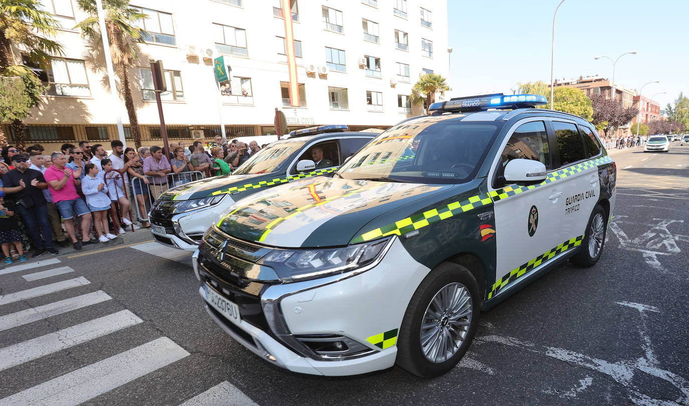 Fiesta de la Guardia Civil en Palencia