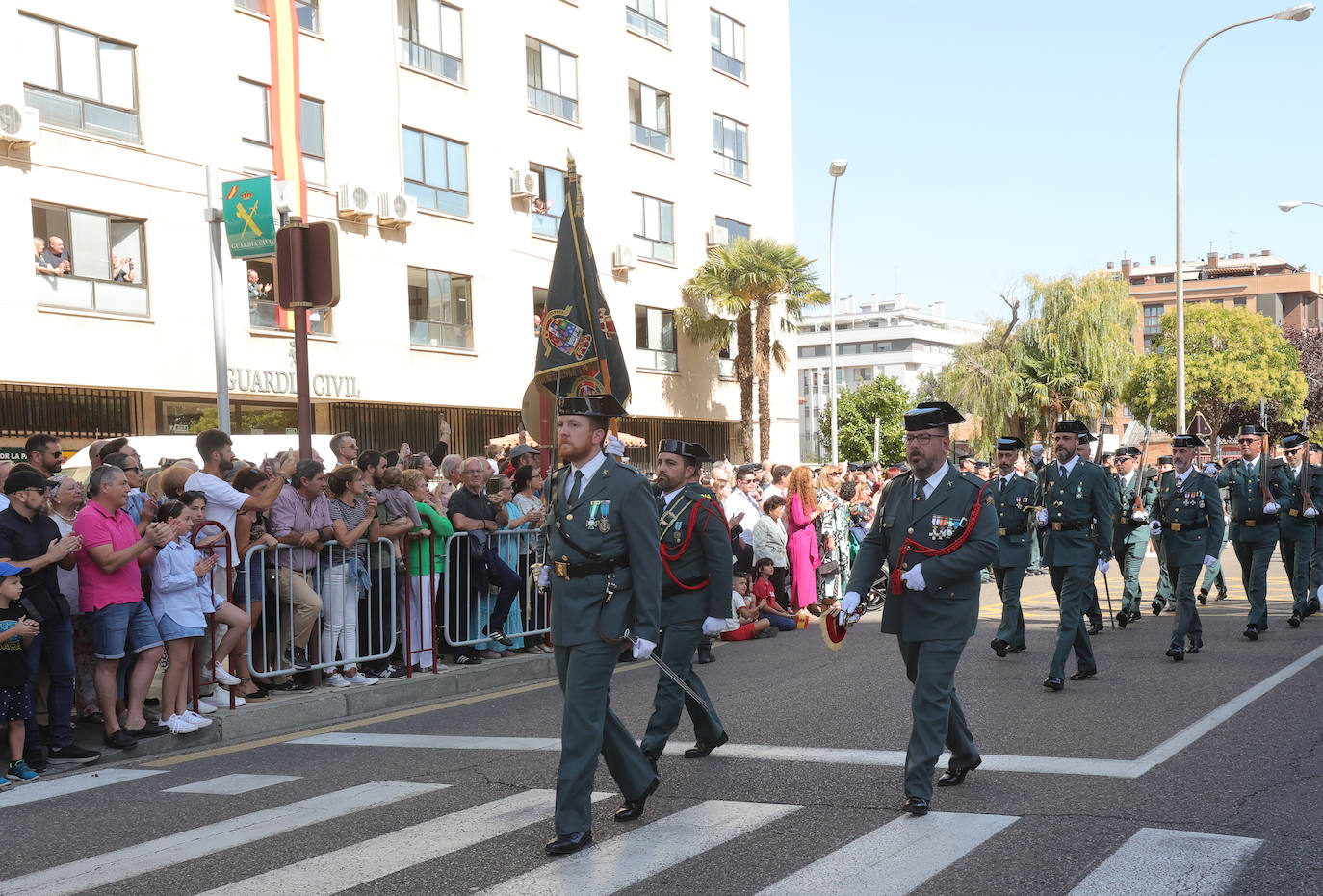 Fiesta de la Guardia Civil en Palencia