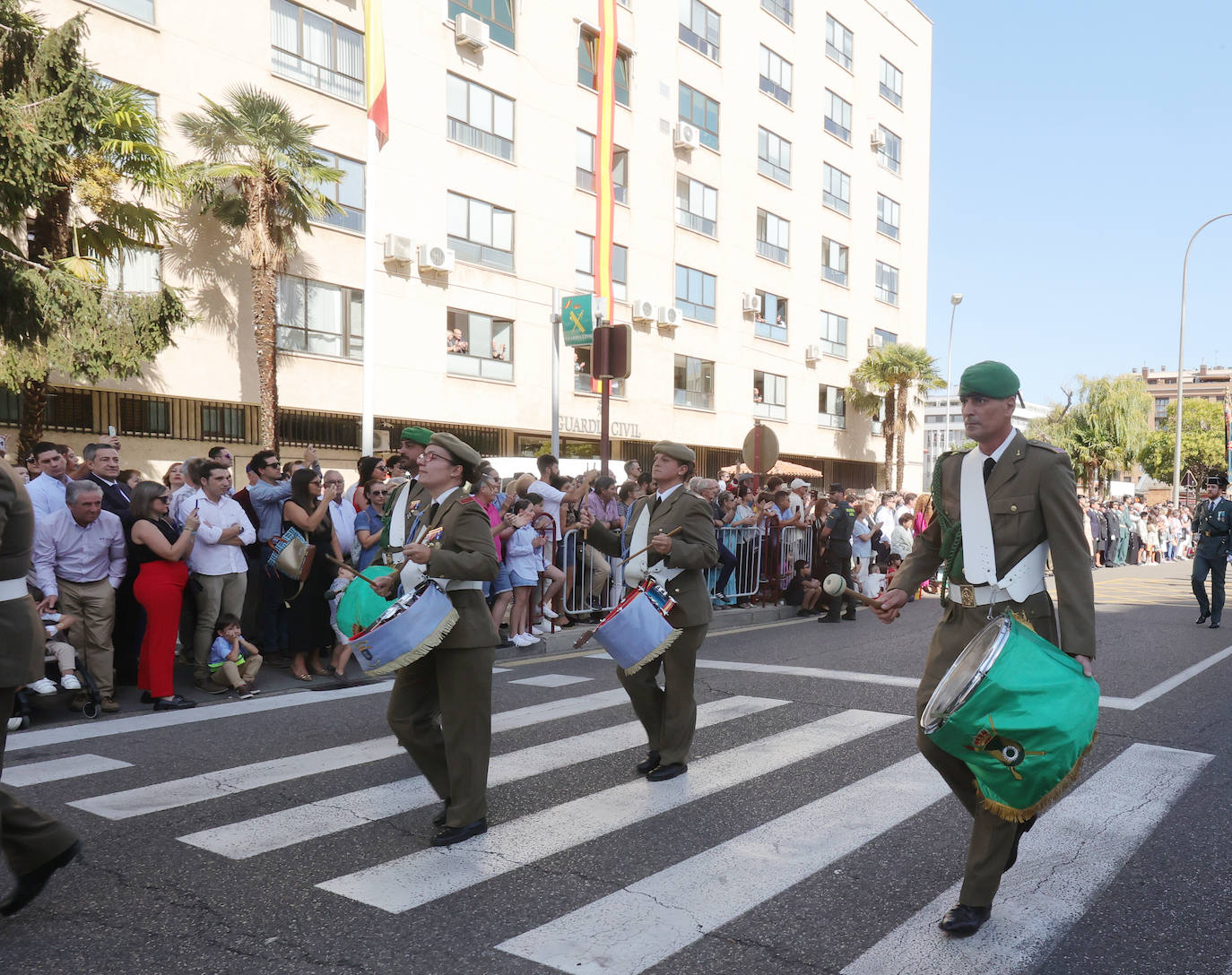 Fiesta de la Guardia Civil en Palencia