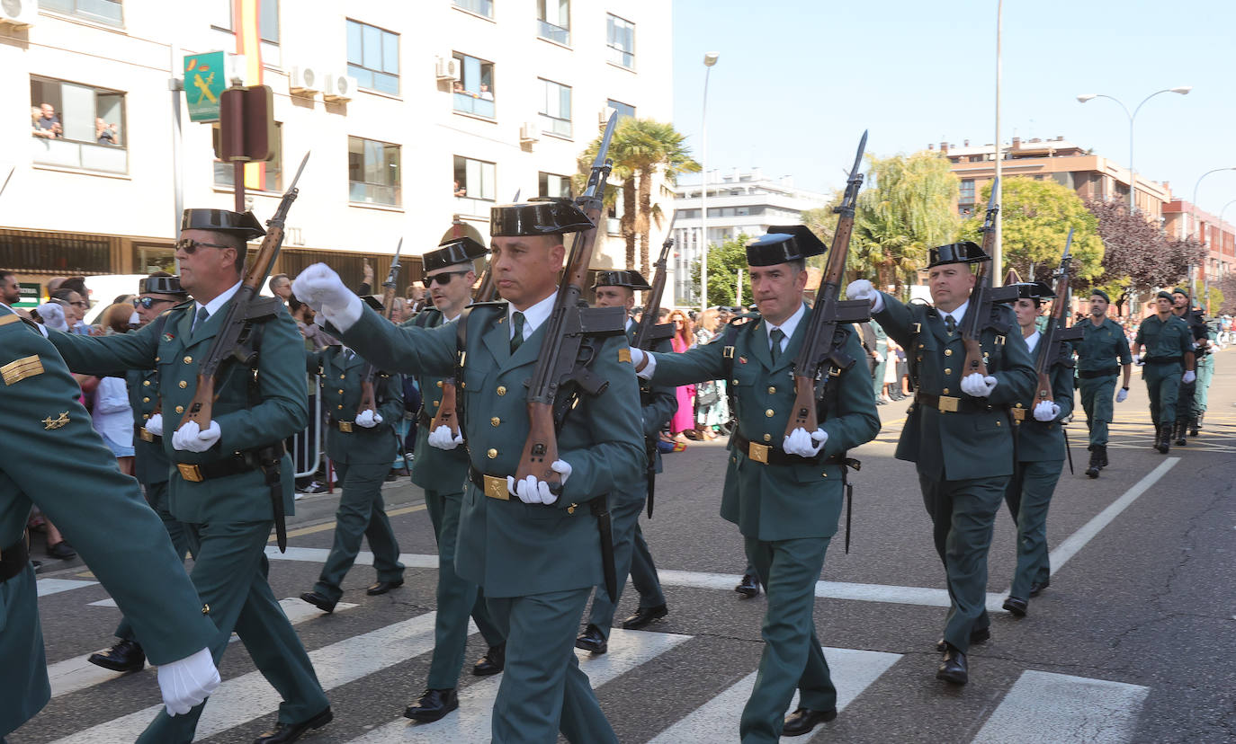 Fiesta de la Guardia Civil en Palencia