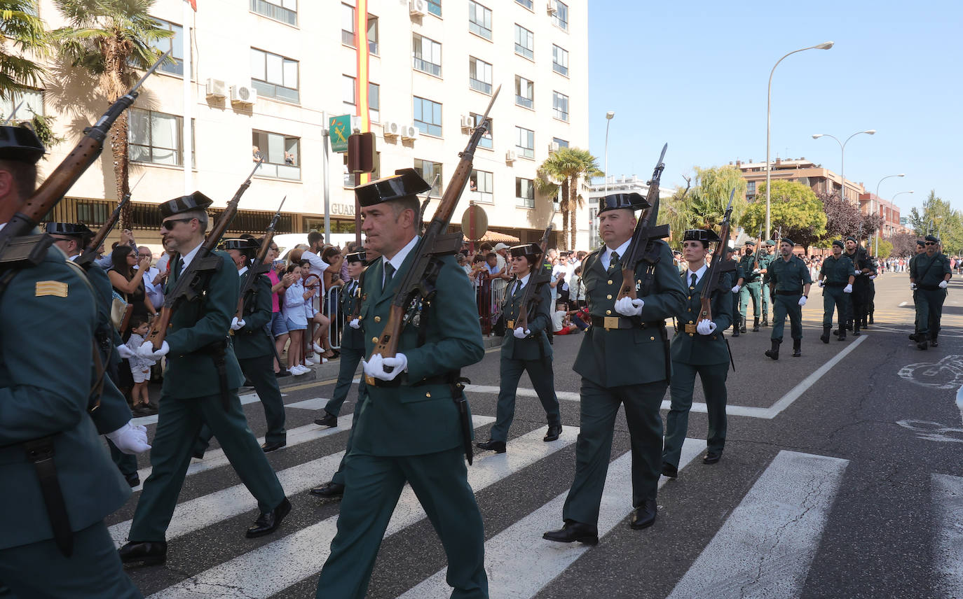 Fiesta de la Guardia Civil en Palencia