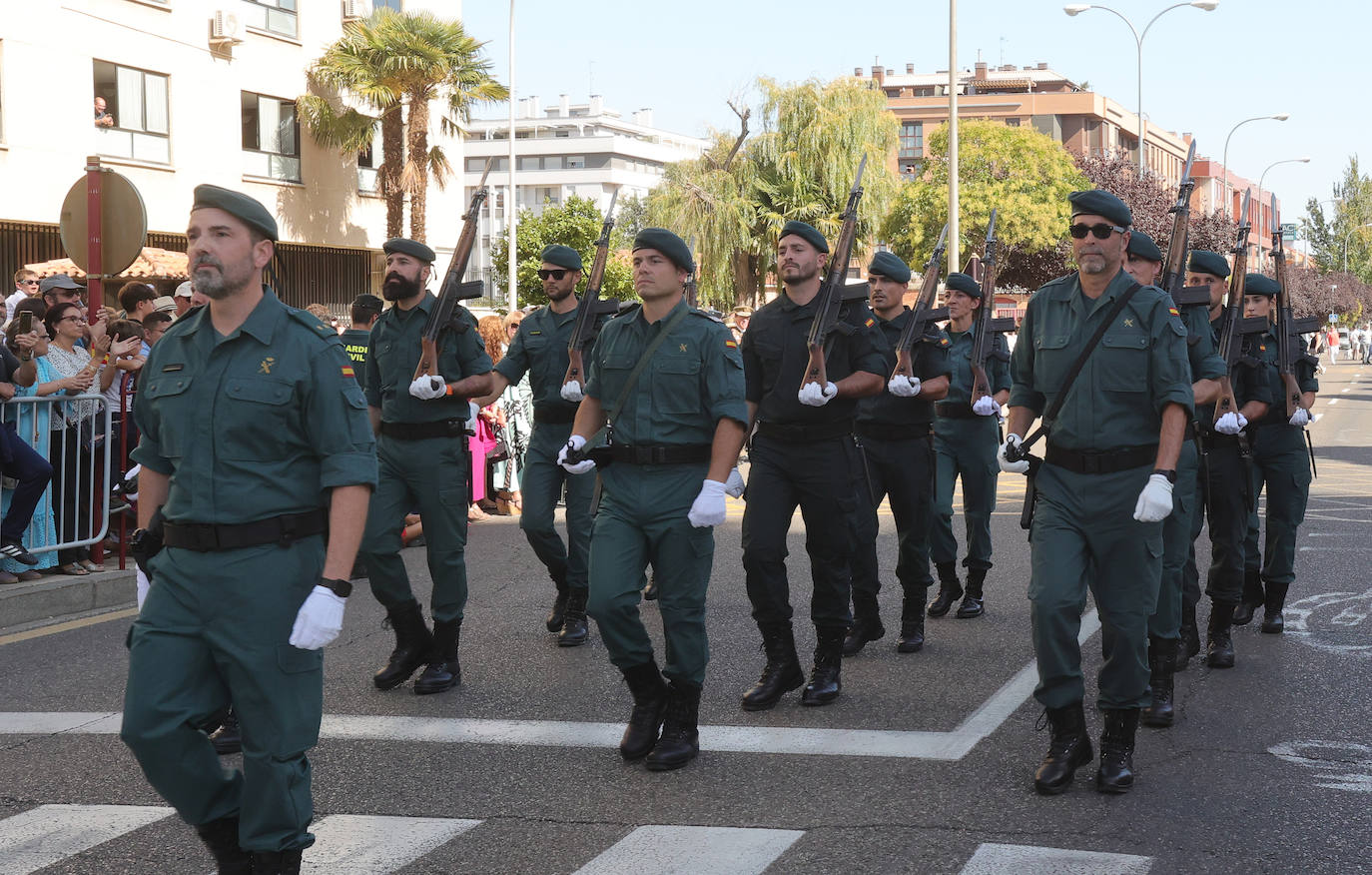 Fiesta de la Guardia Civil en Palencia