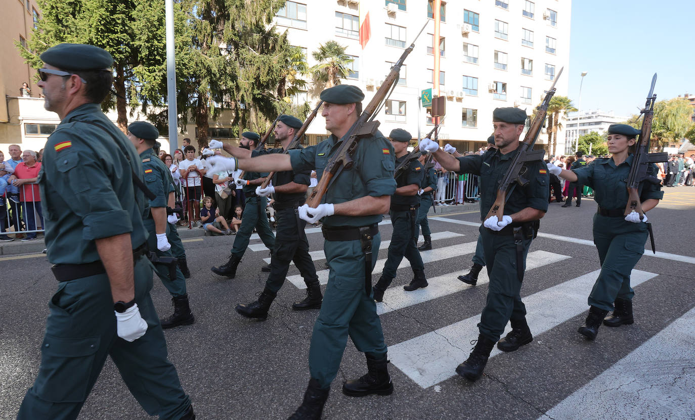 Fiesta de la Guardia Civil en Palencia