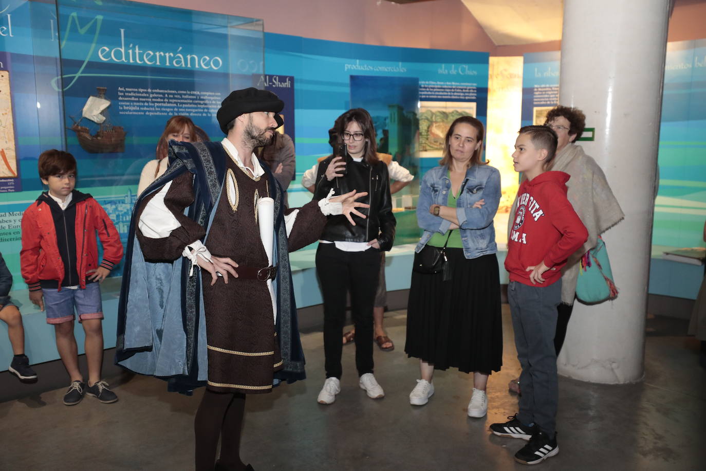 Valladolid navega con Colón por una ruta teatralizada el Día de la Hispanidad