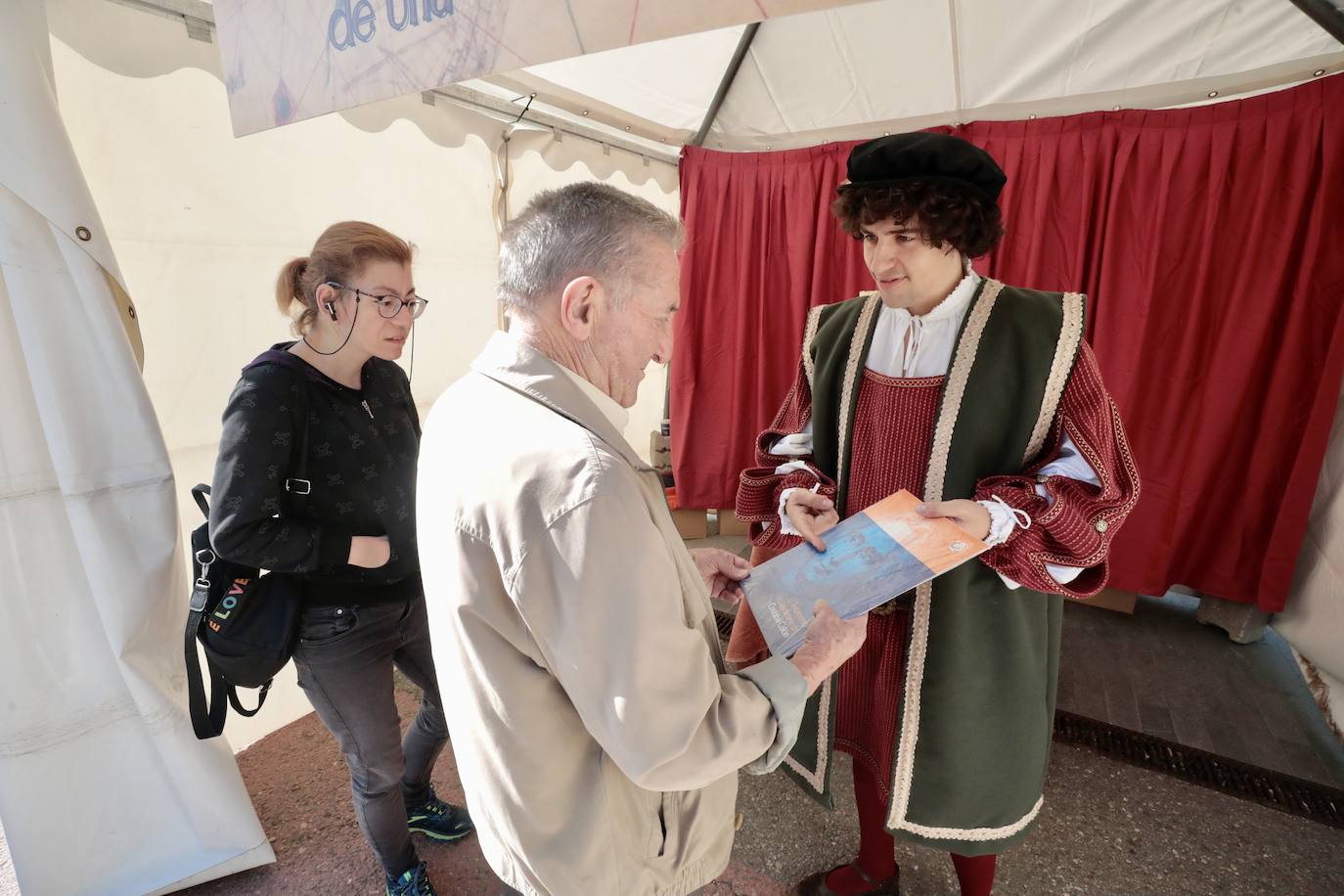 Valladolid navega con Colón por una ruta teatralizada el Día de la Hispanidad