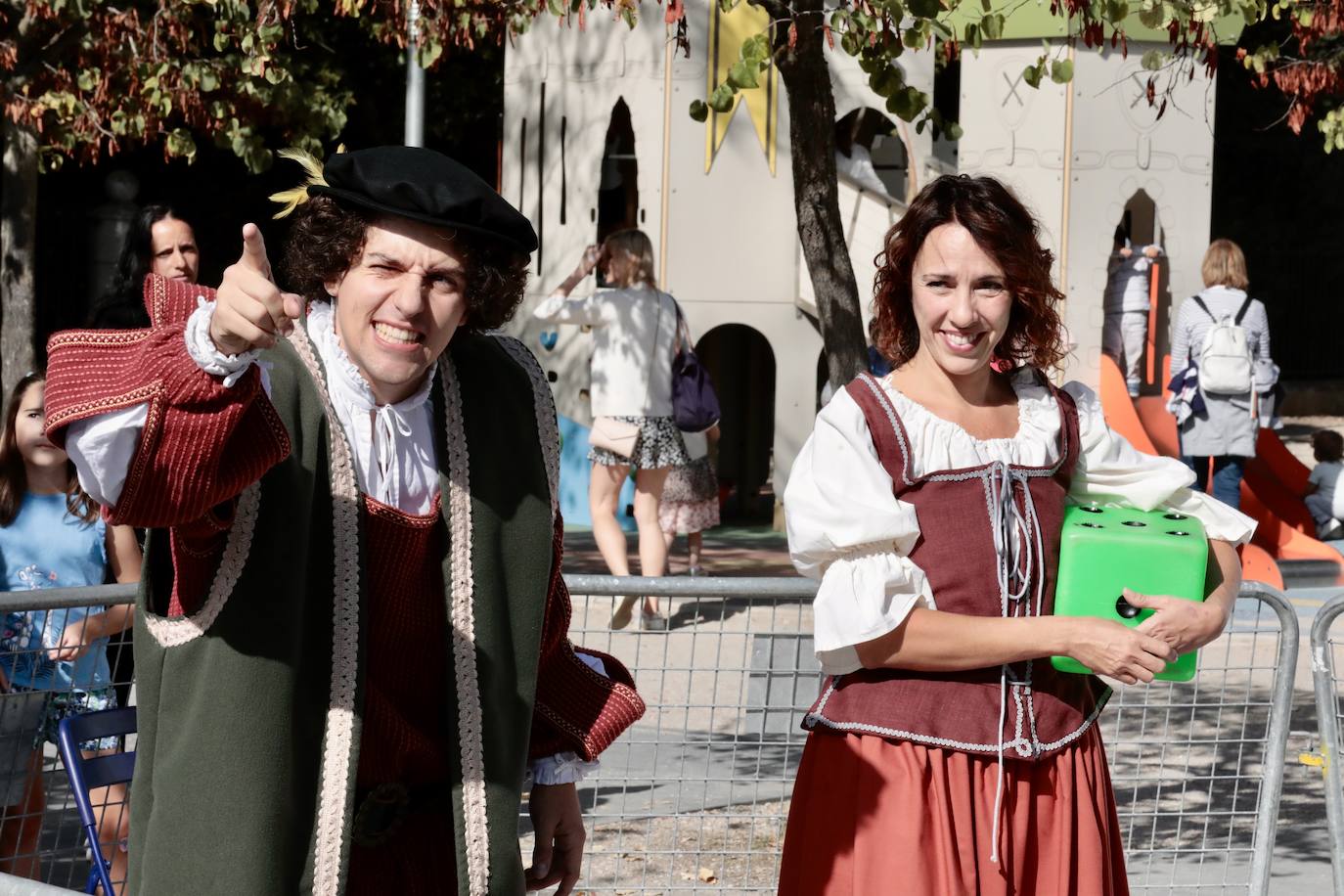 Valladolid navega con Colón por una ruta teatralizada el Día de la Hispanidad