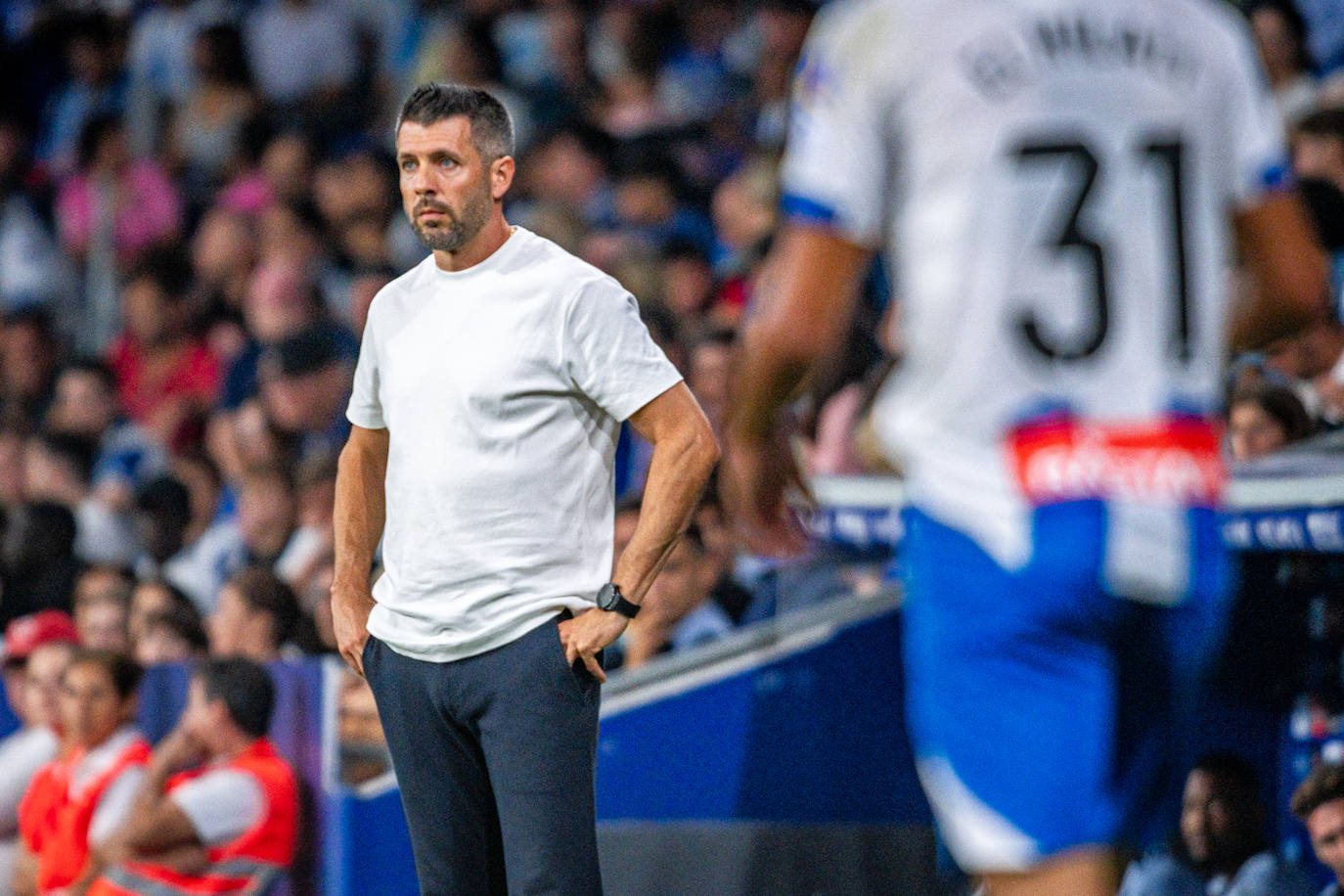 La derrota del Real Valladolid ante el Espanyol, en imágenes