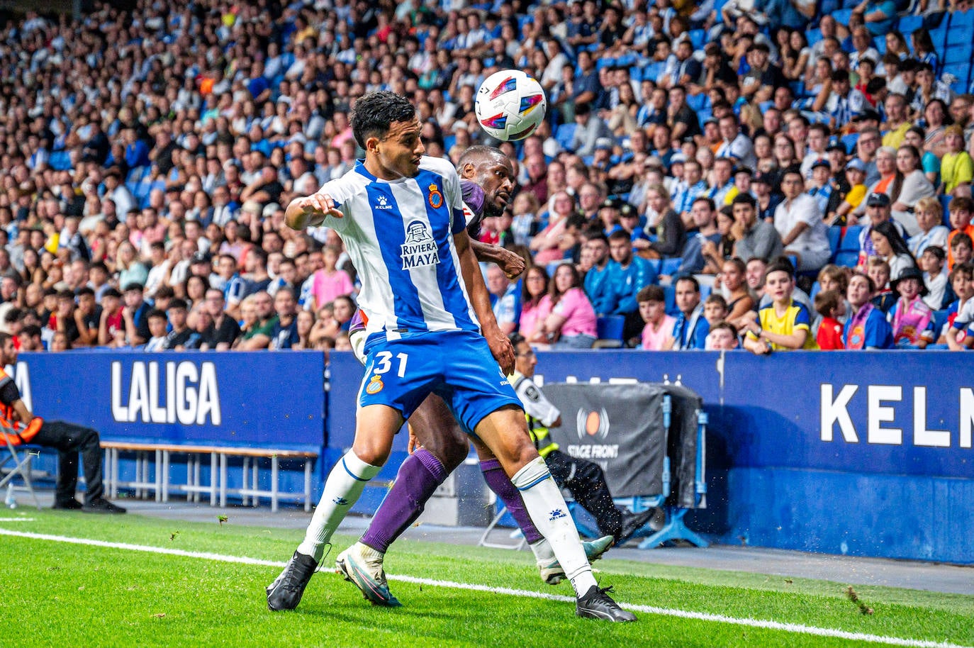 La derrota del Real Valladolid ante el Espanyol, en imágenes