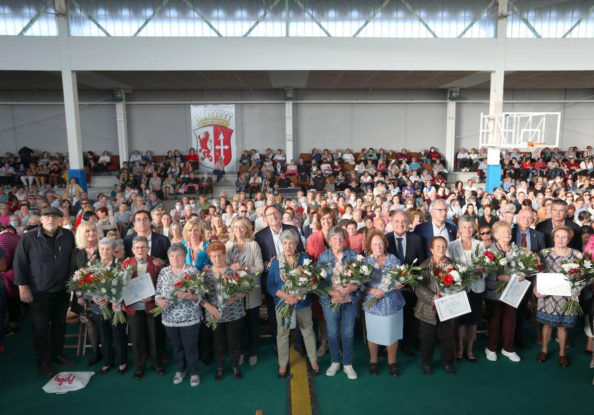 Celebración de la Mujer Rural en el acto promovido por la Diputación en 2022.