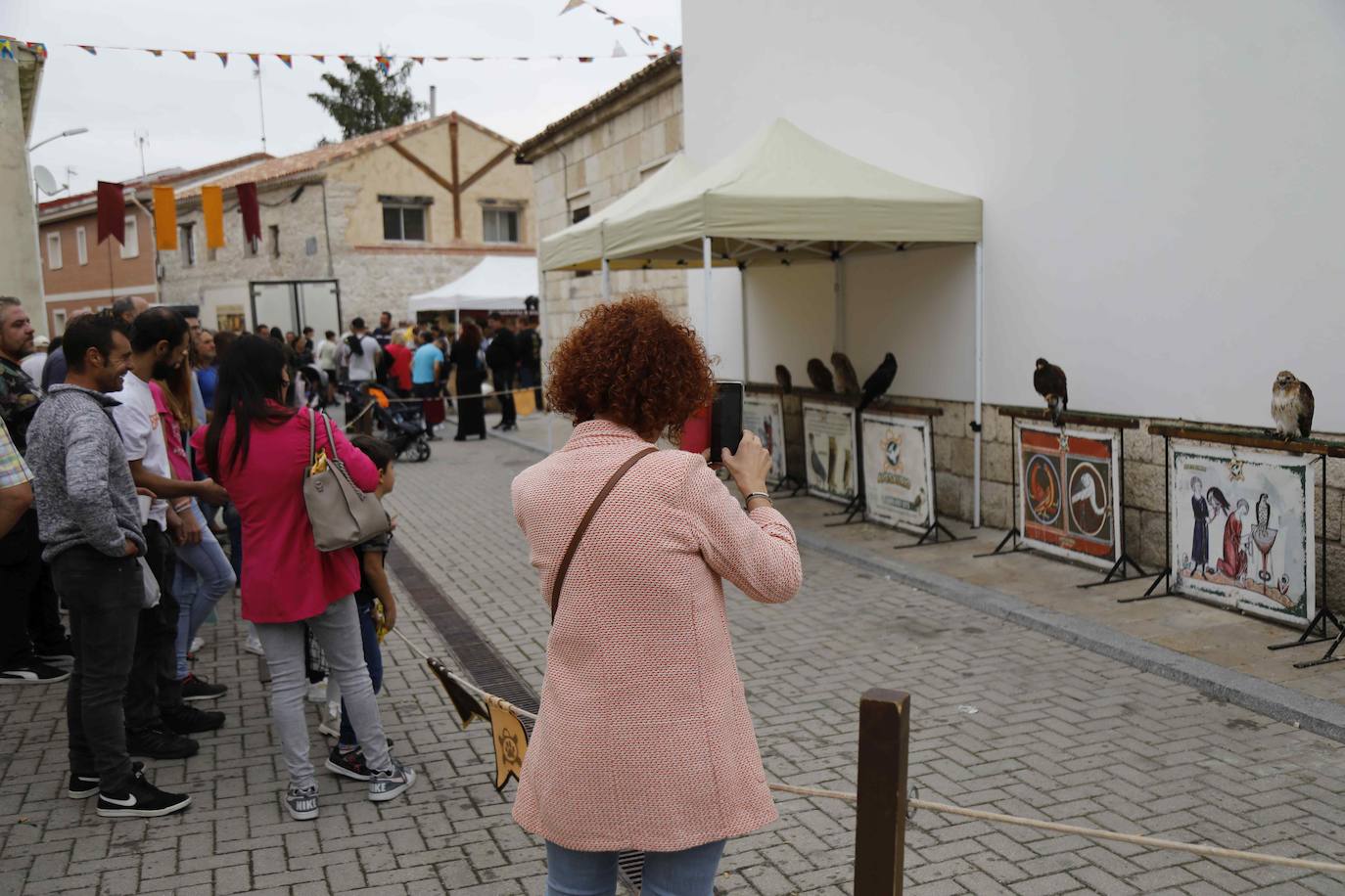 El mercado medieval de Quintanilla de Onésimo, en imágenes