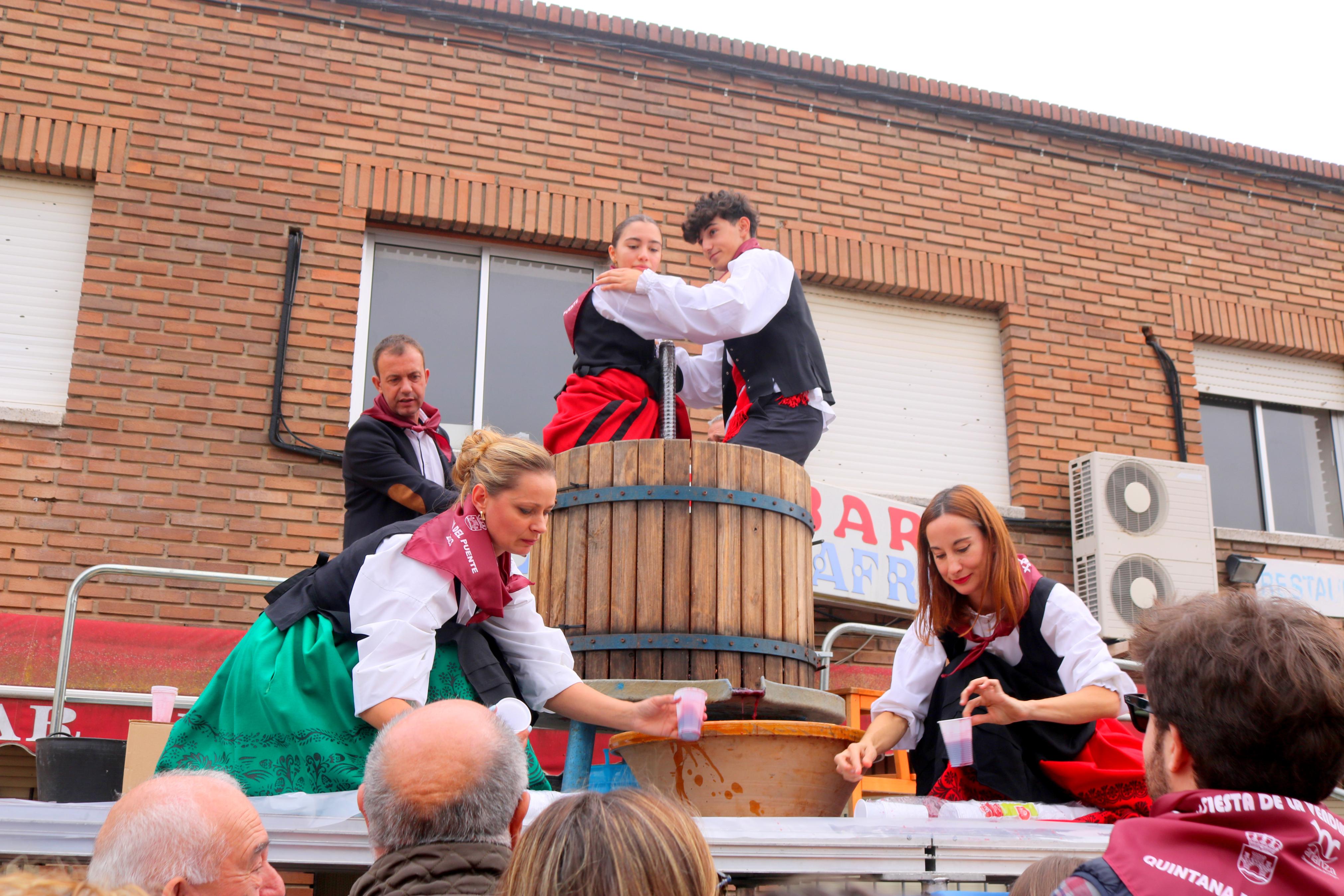 XXIV Fiesta de la Vendimia en Quintana del Puente