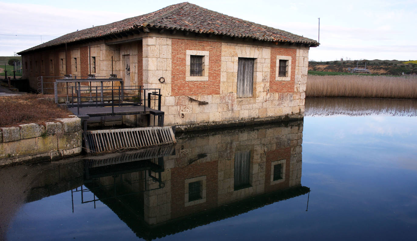 Imágenes del Canal de Castilla, lugar de inspiración para el escritor Pascual Izquierdo