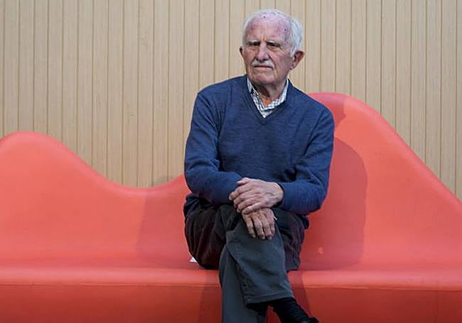 Fernando Herrero, durante un homenaje tributado en la Feria de Teatro y Artes de Calle (TAC).
