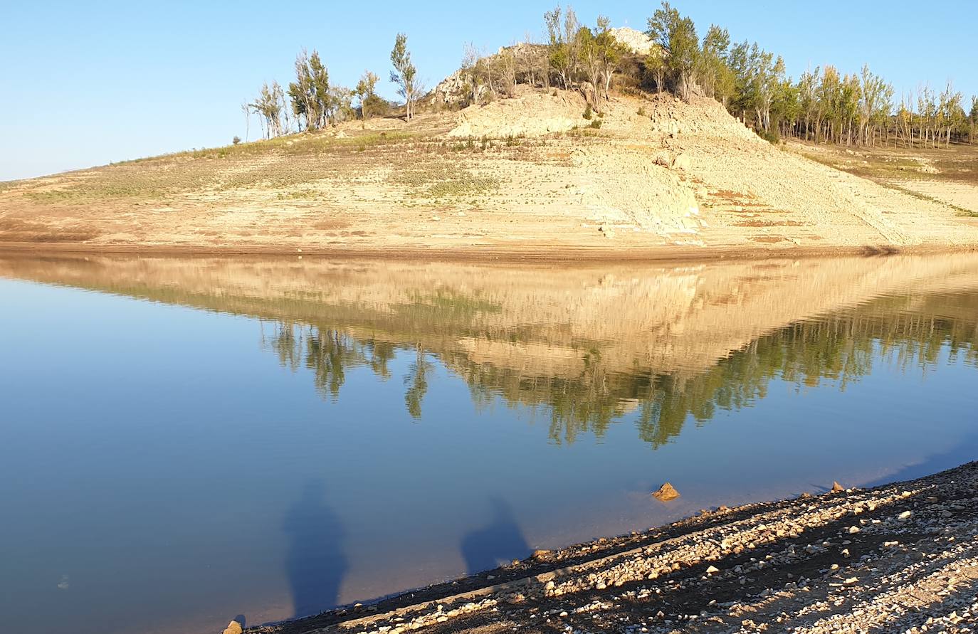 El embalse de Aguilar quiere recuperarse de la sequía