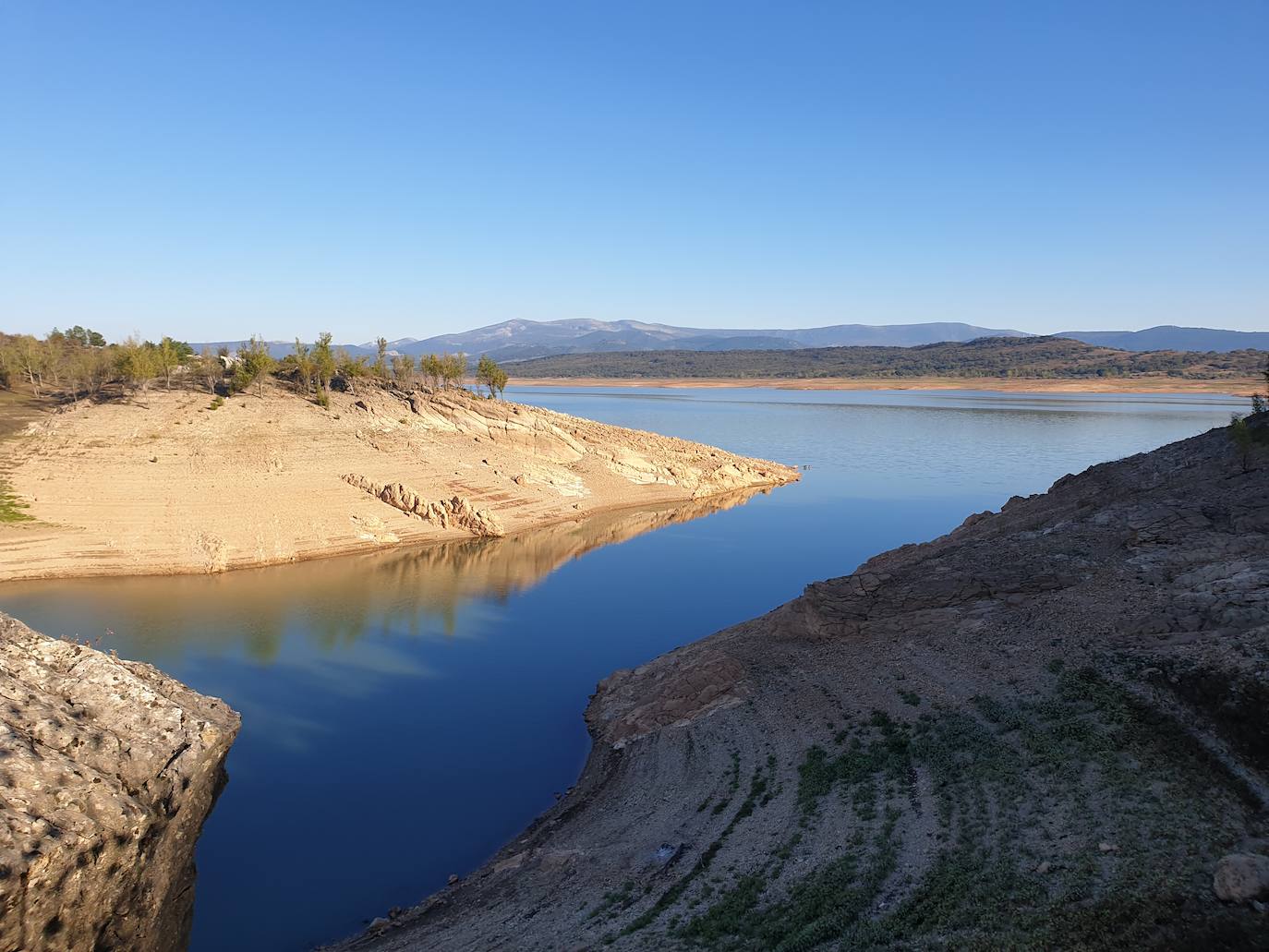 El embalse de Aguilar quiere recuperarse de la sequía