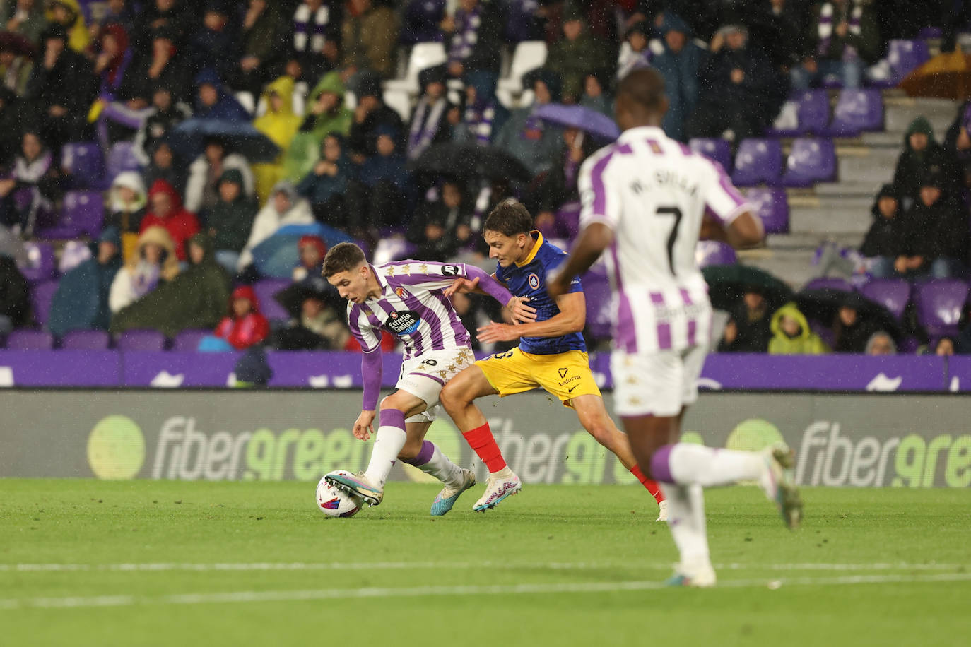 La victoria del Real Valladolid frente al Andorra, en imágenes