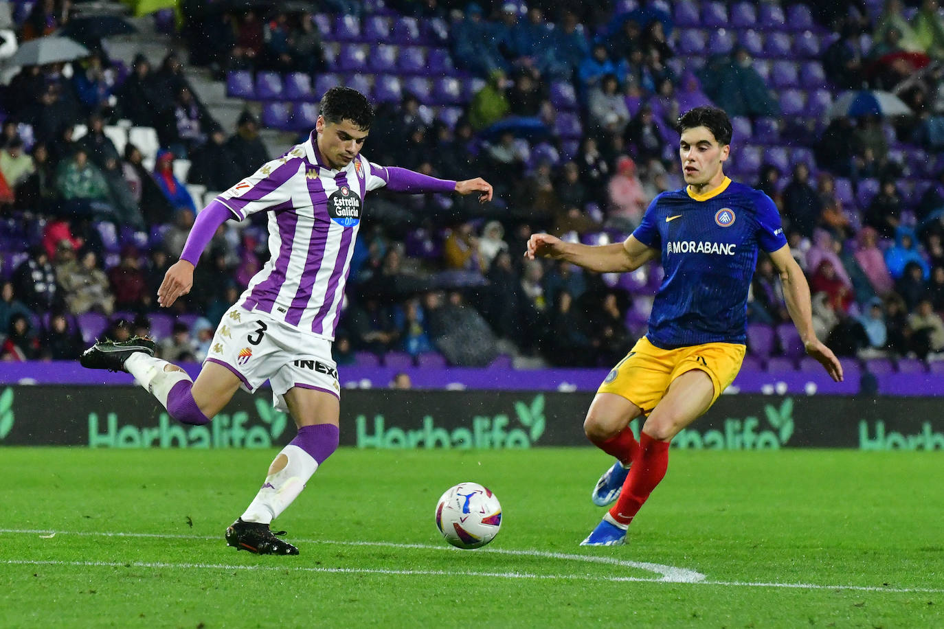 La victoria del Real Valladolid frente al Andorra, en imágenes