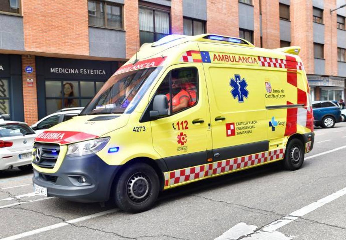 Herido tras salirse de la carretera y chocar contra un quitamiedos en Soria