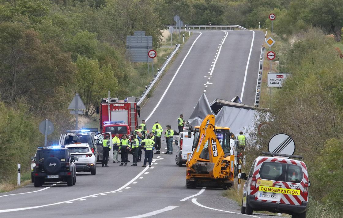 Accidente mortal en Segovia