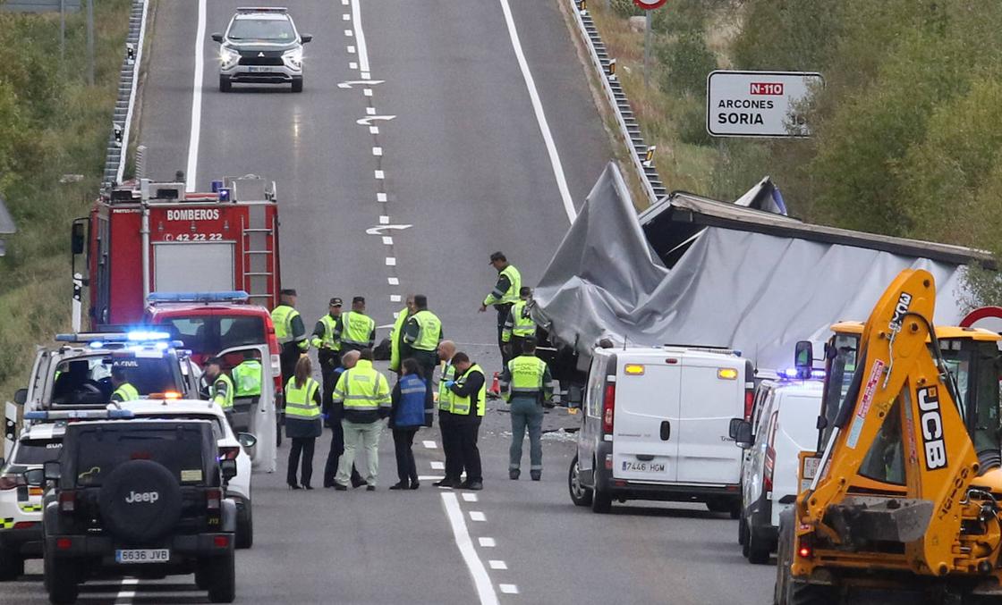 Accidente mortal en Segovia