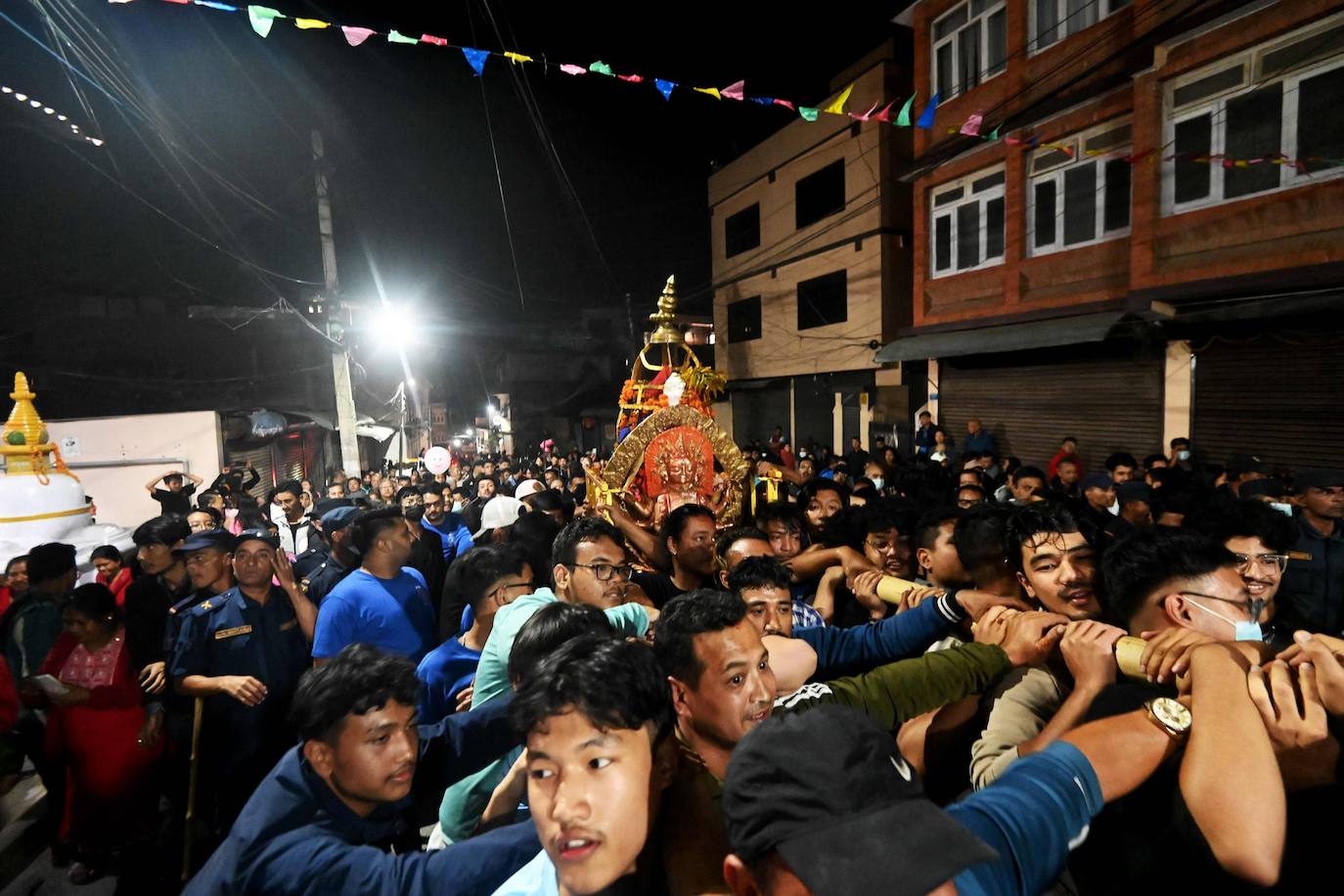 Nepal celebra el festival Dashain