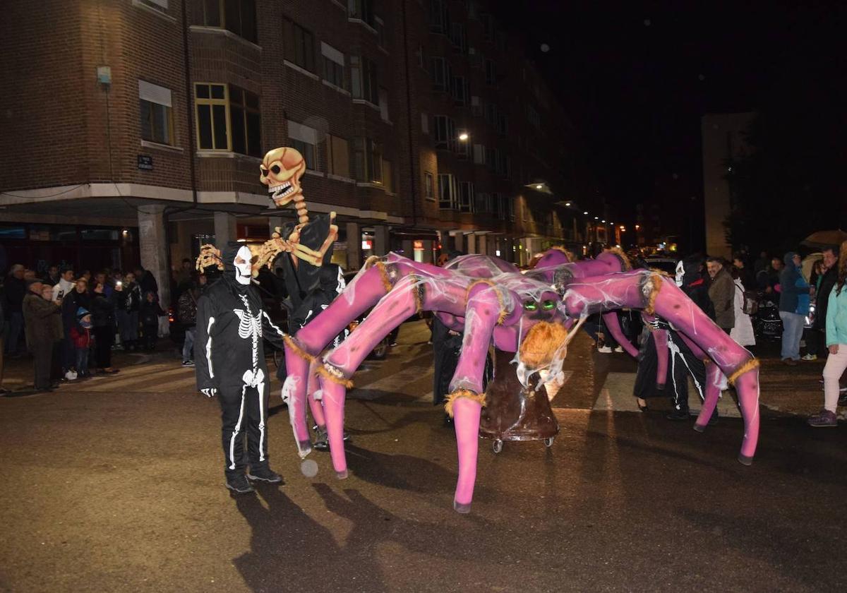 Desfile de Halloween en Guardo, en una edición anterior.