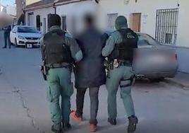 Detención de uno de los implicados en la operación 'Virgin'.
