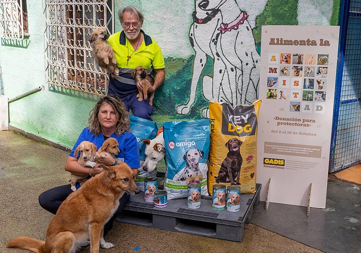 GADIS reparte más de 64.000 kilos de productos a 70 protectoras de animales