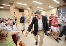 El ministro José Luis Escrivá en un acto público en Valladolid.