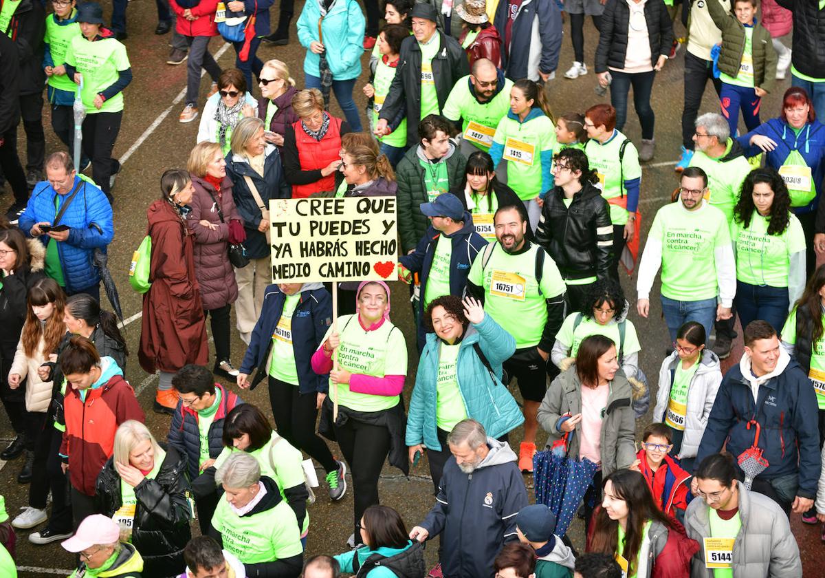 En imágenes, la XII Marcha contra el Cáncer de Valladolid (2/5)