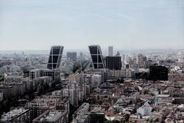 Vista panorámica de Madrid