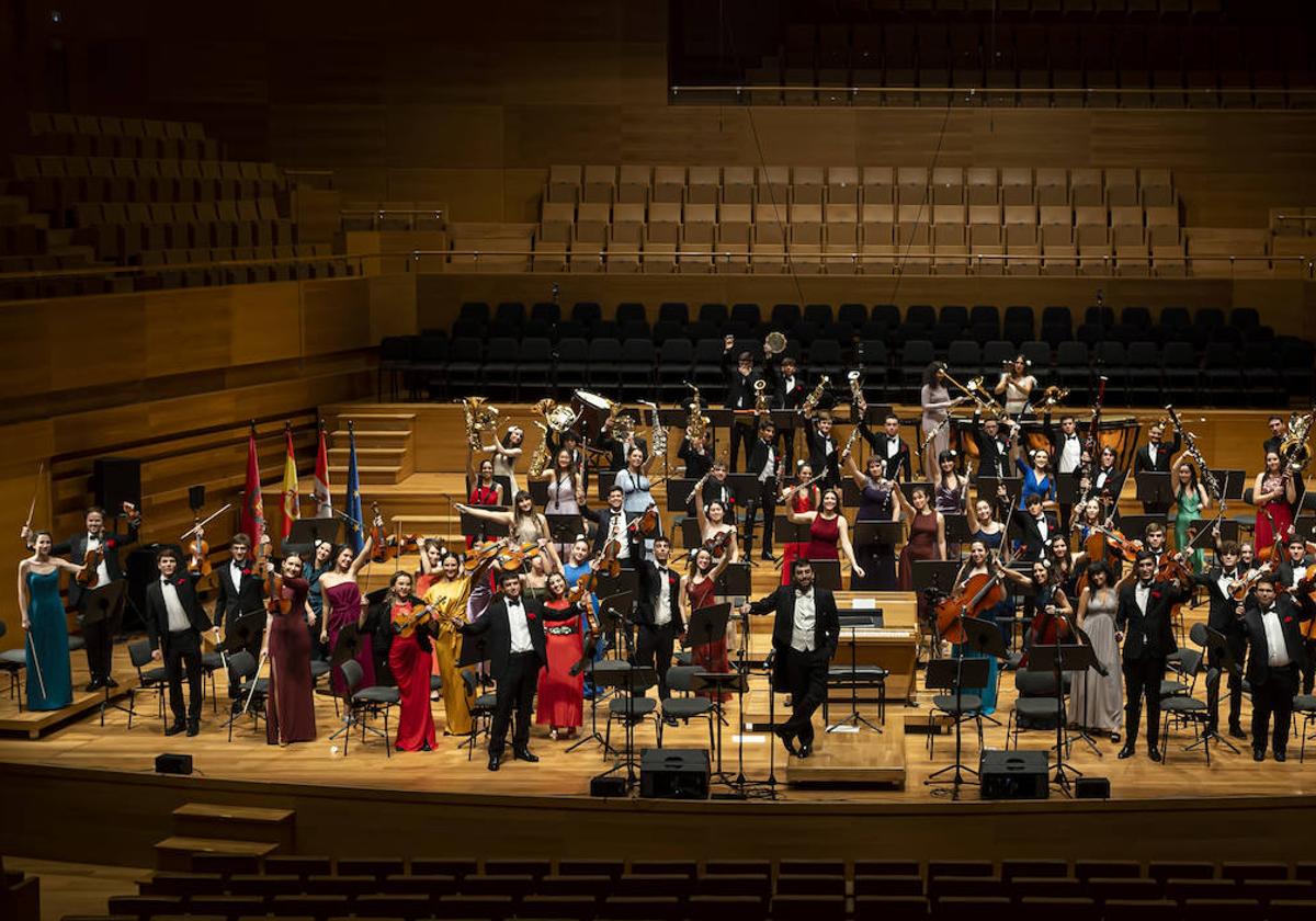 La Joven Orquesta Sinfónica de Valladolid.