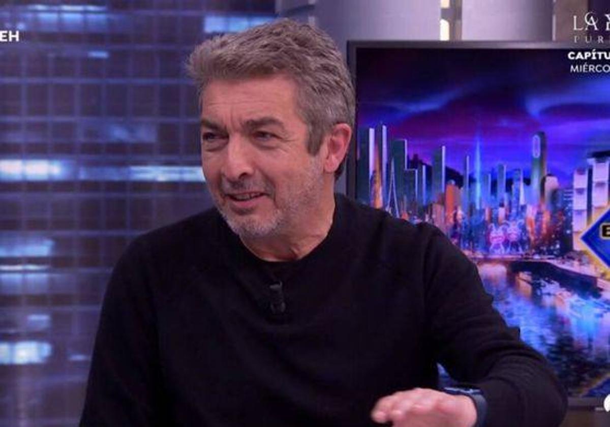 Ricardo Darín en su visita a 'El Hormiguero'.