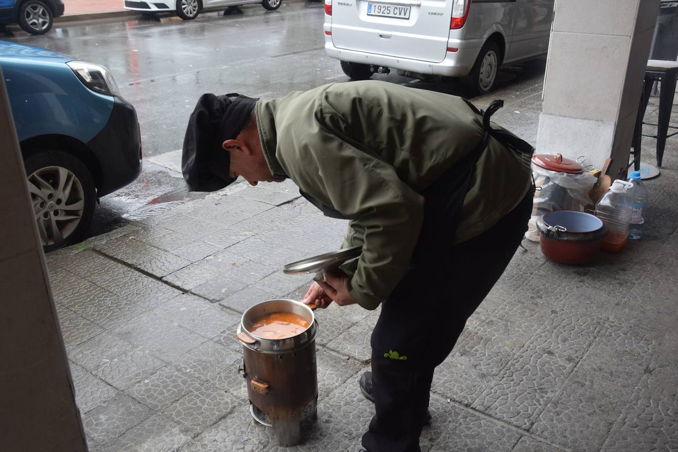 Amantes de la cocina ferroviaria se dan cita en Guardo