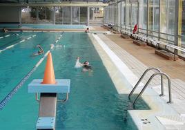 Instalaciones de la piscina de Eras de Santa María.