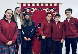 Integrantes de León Informa, el grupo ganador de la segunda semana de El Norte Escolar.