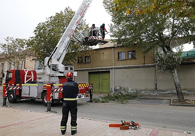 Segunda intervención, en la calle Afueras de Don Juan Manuel.