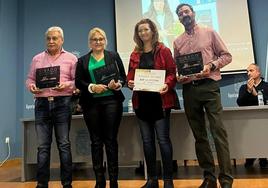 Los ganadores del XXIII Visado Gastronómico de Íscar.