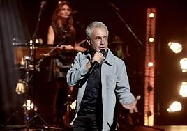 Sergio Dalma en un concierto.