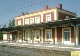 Imagen de archivo de la estación de trenes de Arévalo.