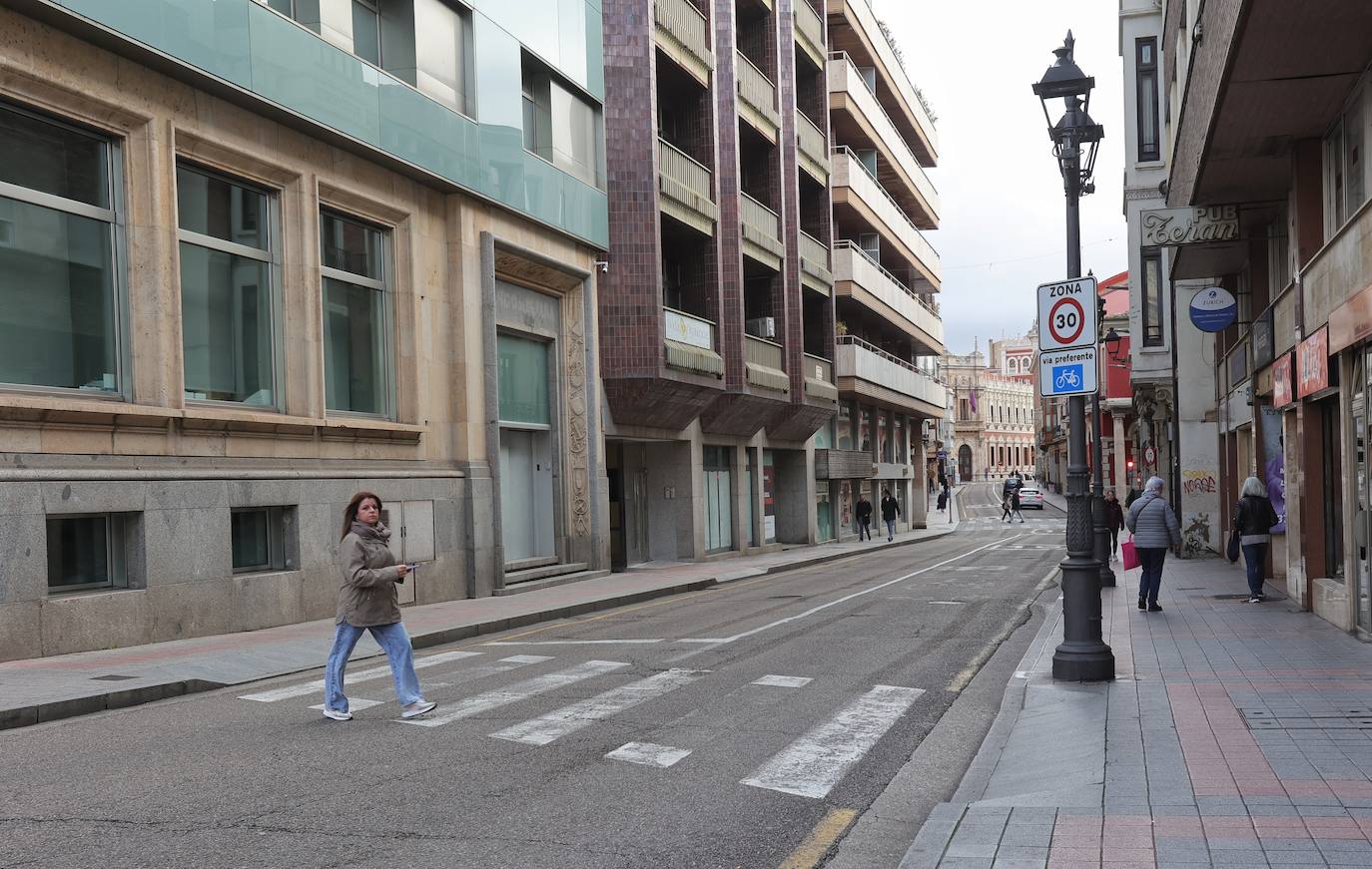 Vista de las calles La Cestilla y Don Sancho.