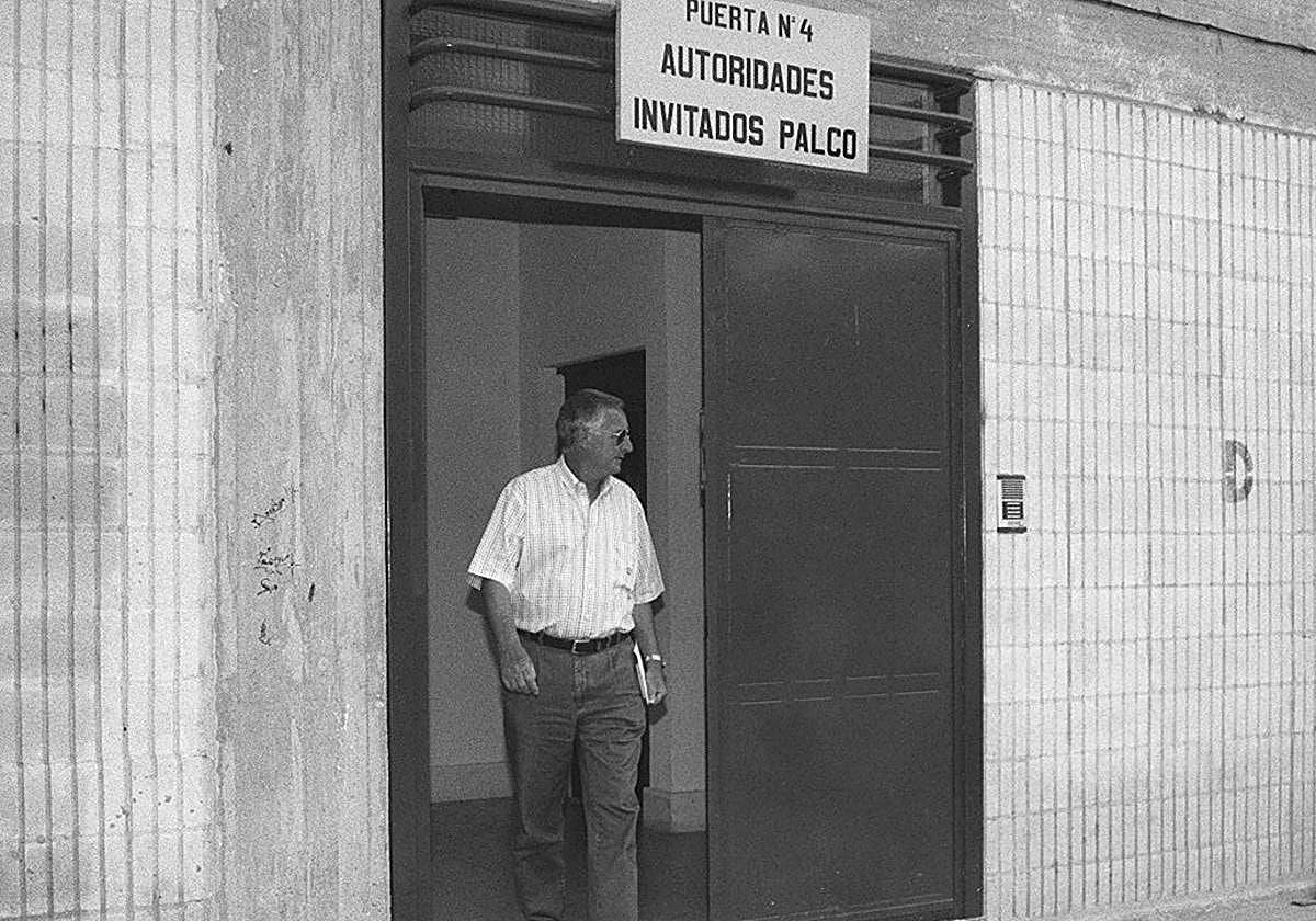 Catatore sale de la puerta 4 del estadio José Zorrilla.