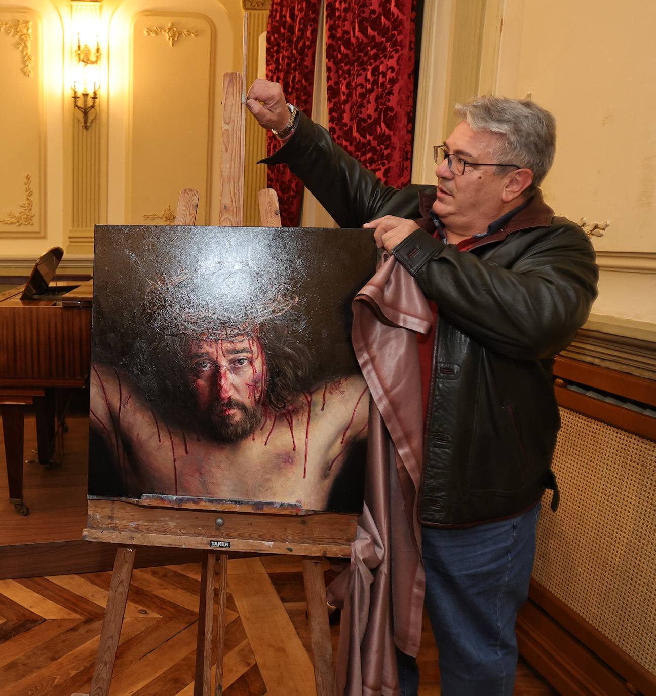 Un Cristo de Capel anuncia la Semana Santa de Palencia 2024