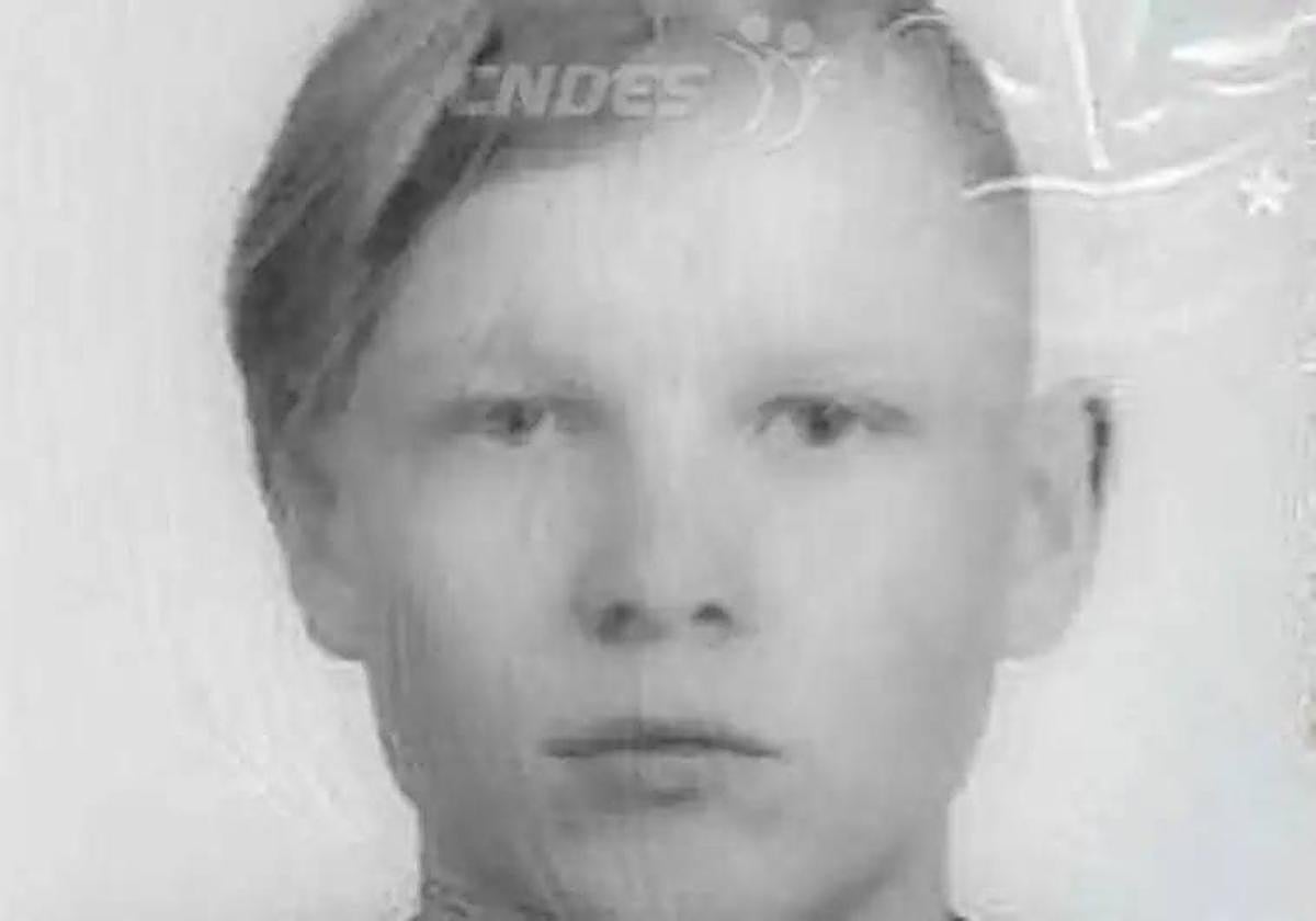 Imagen del menor desaparecido difundida por el CNDES.